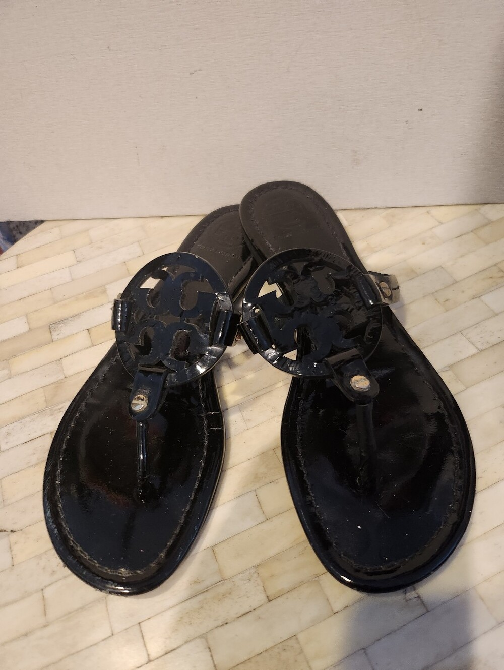 Tory Burch Miller Patent Sandals